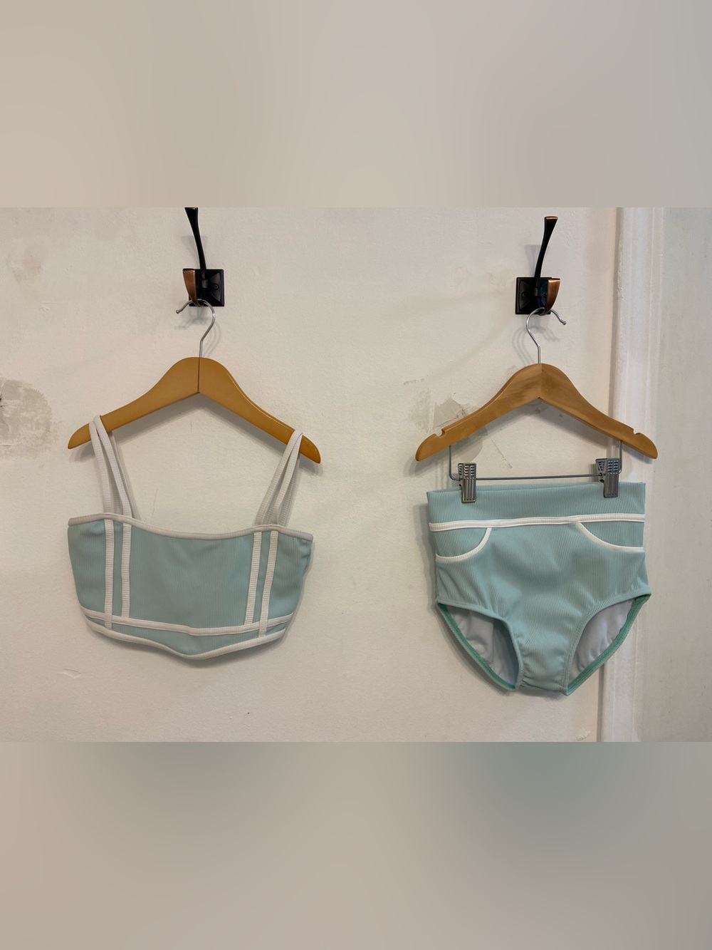 Dancewear Girls' Light Aqua Two-Piece Set